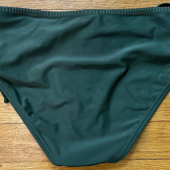 NWT Target Xhilaration Olive Keyhole Side Tie String Bikini Swim Bottoms - Picture 7 of 13